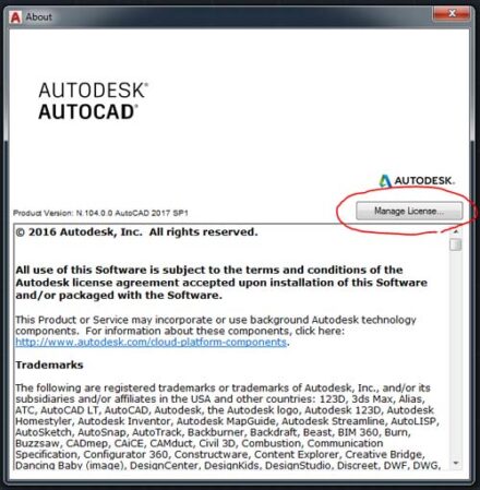 Change Autodesk Serial Number – Man And Machine