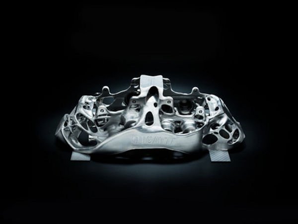 Generative Design of Bugatti Brake Calliper