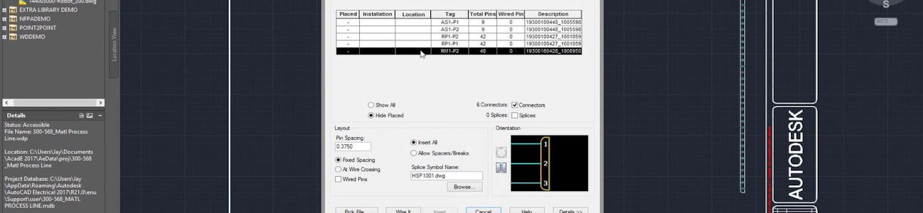 AutoCAD Flatten to 2D Header