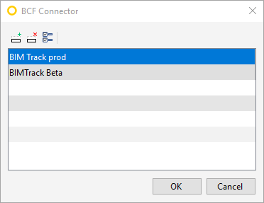 Add BIM Track Server to BCF Servers