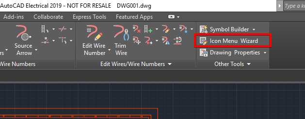 AutoCAD Electrical Icon Menu Wizard