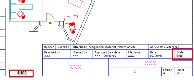 Insert Custom Scale Annotation Field