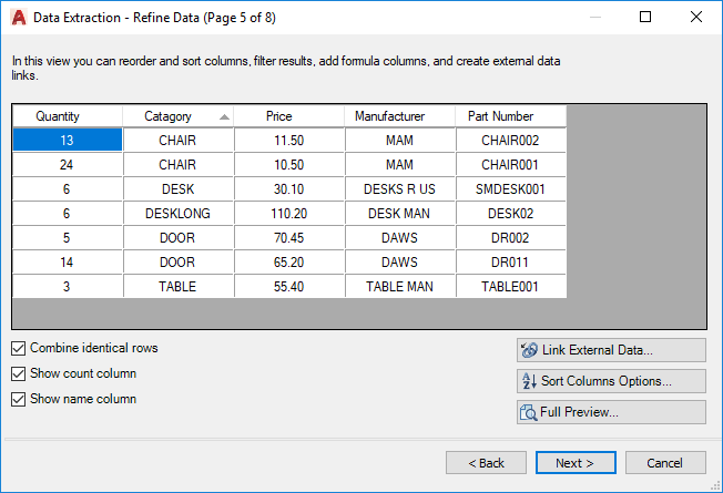 Data Extraction Step 5 - Rename Columns