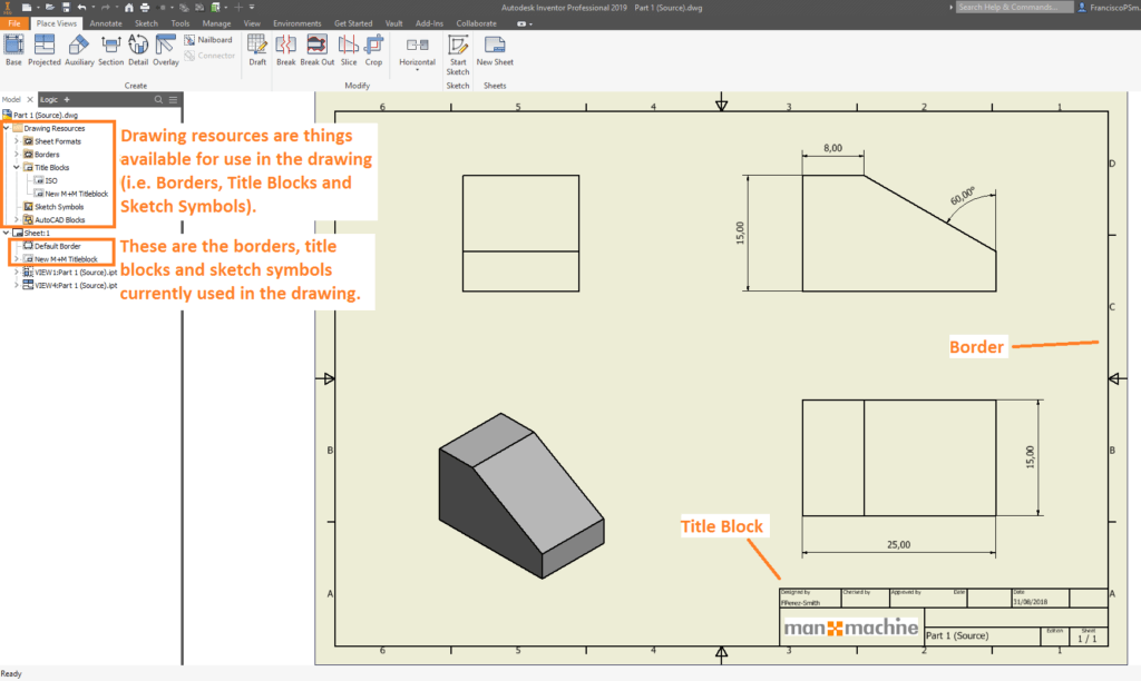 Inventor Drawing Resources