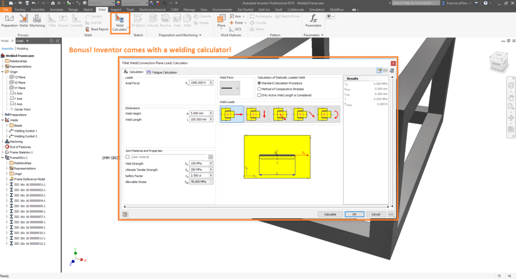 Welding Calculator