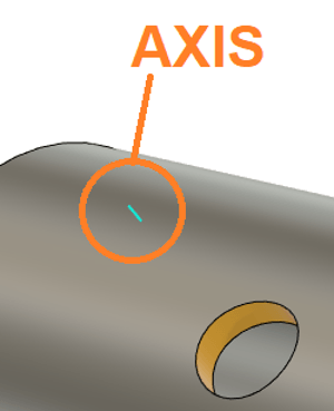 Axis Direction for Hole