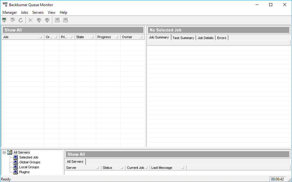 Backburner Queue Monitor