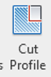 Revit Cut Profiles Button