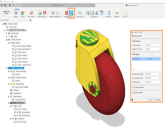 Specify Manufacturing Method