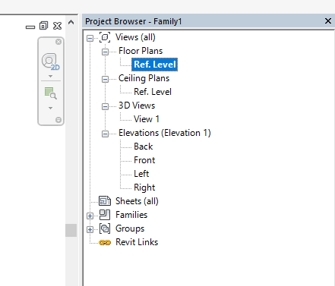 Revit Project Browser