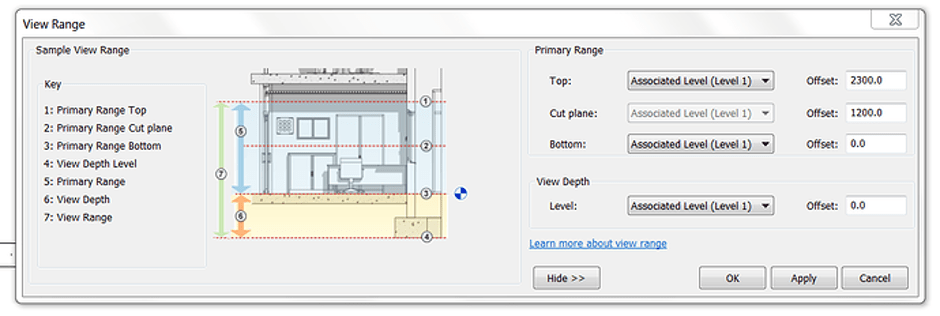 Revit View Depth