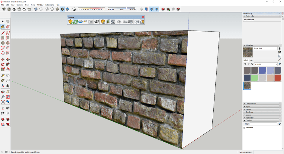 Sketchup Pro Screenshot