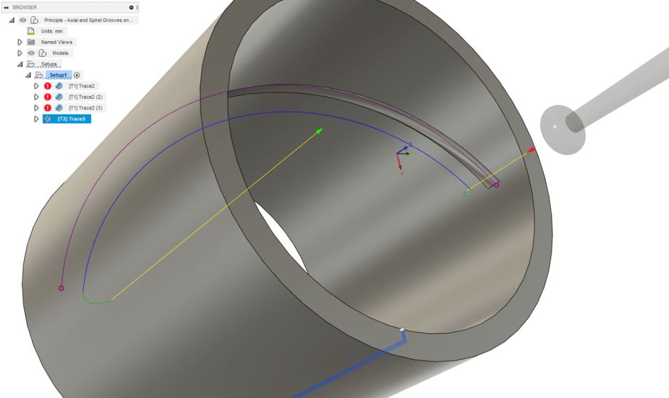 Spiral Trace